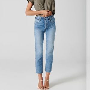 Aritzia high rise straight leg Arlo Jean